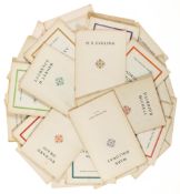 English poetry.- - A complete set of the 'Fantasy Poets' series, 35 vol.,   original stapled