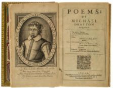 Drayton (Michael) - Poems,  first folio edition ,  additional title with fine engraved portrait