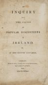 Ireland.- [Parnell (William)] - An Inquiry into the Causes of Popular Discontents in Ireland,  first