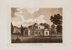 Plaw (John) - Ferme Ornée; or, Rural Improvements, A New Edition,  advertisement leaf, 38 sepia