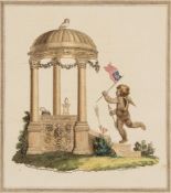 Park (Thomas) - Cupid Turned Volunteer: in a series of Prints, designed by Her Royal Highness the