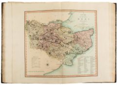 publisher ) Smith's New English Atlas…, first edition , calligraphic title  publisher  )     Smith's