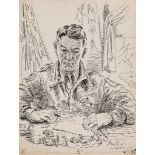 Beaton (Cecil) - Seated portrait of General Chennault, Commanding US Fourteenth Air Force,   &