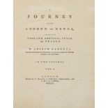 Baretti (Joseph) - A Journey from London to Genoa, &c, 2 vol.,   first edition  ,   half-titles,