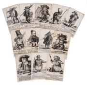 Engelbrecht (Martin) Attributed to. - A group of 12 plates of dwarves for Dwergentooneel, from a