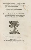 Fruit trees.- [Estienne (Charles)] - Seminarium, et Plantarium fructiferarum praesertim arborum quae