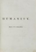 Poetry.- [Pratt (Samuel Jackson)] - [Slavery] Humanity, or The Rights of Nature,  half-title, errata