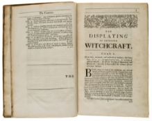 Webster (John) - The Displaying of Supposed Witchcraft,  first edition  ,   imprimatur leaf,