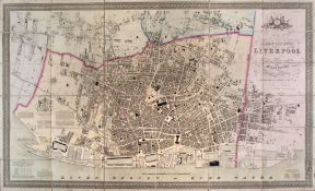 Liverpool.- Gage (Michael Alexander) - Trigonometrical Plan of the Town and Port of Liverpool...,