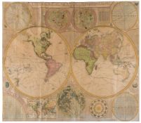 Laurie (Robert) and James Whittle. - A General Map of the World, or Terraqueous Globe, large