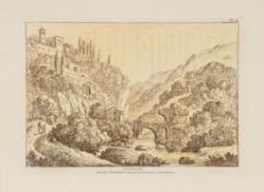 [Knight (Cornelia)] - A Description of Latium, or La Campagna d Roma,  engraved map frontispiece, 20