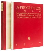 Craig (Edward Gordon) - A Production being Thirty-Two Collotype Plates of Designs Projected or