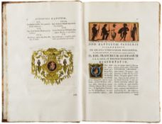 Passeri (Giovan Battista) - Picturae Etruscorum in Vasculis,  first edition  ,  vol.1  &  2 only (of