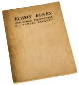 Beckett (Samuel) - Echo's Bones,  first edition, one of 50 'Hors Commerce' copies, signed