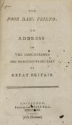 The Poor Man's Friend: An Address to the Industrious and Manufacturing Part...  The Poor Man's