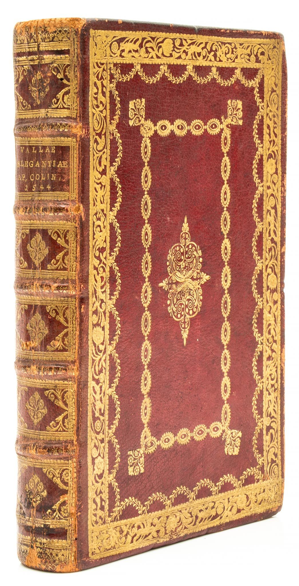 Valla (Laurentius) - De Linguae Latinae Elegantia libri six,  title within wood-engraved - Image 2 of 2