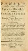 [Richardson (Samuel)] - Pamela: Or, Virtue Rewarded,  in a Familiar Series of Letters From a