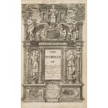 Jonson (Ben) - The Workes, vol.1 only (of 3),  lacking engraved portrait frontispiece, title with