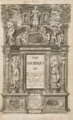 Jonson (Ben) - The Workes, vol.1 only (of 3),  lacking engraved portrait frontispiece, title with