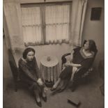 André Kertész (1894-1985) - Eva and Ilka Révai, Paris, 1927 Gelatin silver print on carte postale,