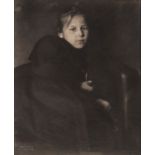 Heinrich Kühn (1866-1944) - Edeltrude Kühn, 1905 Gum bichromate print, signed in white ink on print,