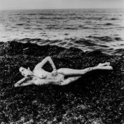 Helmut Newton (1920-2004) - Nude in Seaweed, Saint Tropez, 1991 Gelatin silver print, printed