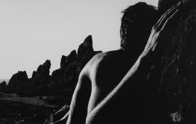 Nasim Moghal (Contemporary) - Flesh and Rock, 1991 Gelatin silver print, signed and dated in black