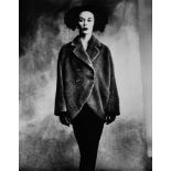 Irving Penn (1917-2009) - Woman in Balenciaga Coat (Lisa Fonssagrives-Penn), Paris, 1950 Gelatin