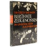 Dr. Erich Salomon (1886-1944) - Beruhmte Zeitgenossen, 1931 J. Engelhorns Nachf., Stuttgart, first