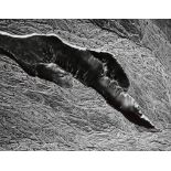 William A. Garnett (1916-2006) - Hill Projecting Through Alluvial Fan, Death Valley, California,