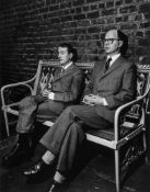 Photographer unknown - Gilbert and George, ca.1975 Gelatin silver print,  55.5 x 45.2cm (21 ¾ x