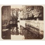 R. Becher (active 1870s-1880s) - Untitled, ca.1880 Albumen print pasted to contemporary card, signed