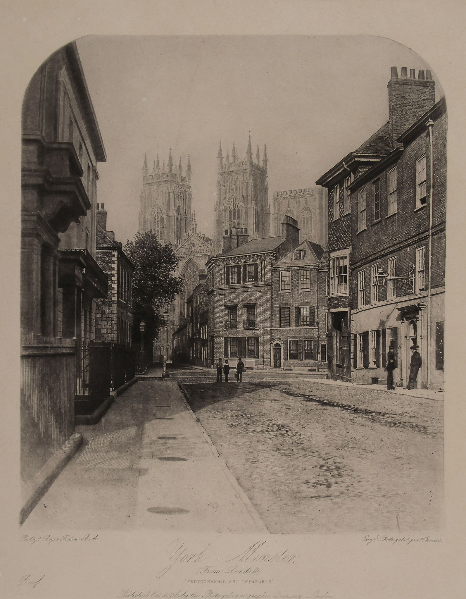 Roger Fenton (1819-1869) - York Minster; Cedars Monmouthshire (both from The Photographic Art - Image 2 of 2