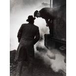 Bert Hardy (1913-1995) - Dalton on Railway, 1950 Gelatin silver print, printed later, signed in