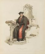 Uwins (Thomas) - The Costume of the University of Oxford, half-title, stipple-engraved portrait