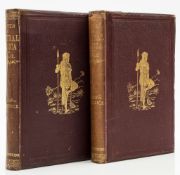 Petherick (John) - Travels in Central Africa, 2 vol., first edition, half-titles, wood-engraved
