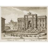 -. Rome.- - [Architetto Romano], 100 engraved plates, one with ink marginalia, some soiling, later