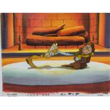 Disney (Walt).- - 'Belle's Magical World', original production cel by Walt Disney Studios from the