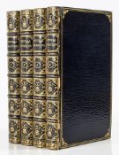 Rowlandson (Thomas).- - Poetical Magazine, 4 vol., first edition, 4 stipple-engraved vignette