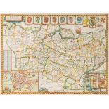 Kent.- Speed (John) - Kent with her Cities and Earles Described and observed, with inset plans of