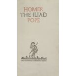 Nonesuch Press.- Homer. - The Iliad [and] The Odyssey, translated by Alexander Pope, 2 vol.,   one