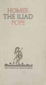 Nonesuch Press.- Homer. - The Iliad [and] The Odyssey, translated by Alexander Pope, 2 vol.,   one