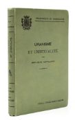 Raffalovich (Marc-André) - Uranisme et Unisexualite,  first edition,  half-title a little browned