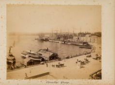 Australia.- Bayliss (Charles) - [Views of Sydney, New South Wales],  album of 18 mounted albumen