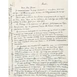 Autograph Letter signed “Magritte” to “Jacques” [Wergifosse], 1p in French  (René,  surrealist