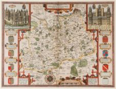 Surrey.- Speed (John) - Surrey Described and Divided into Hundreds, inset views of Richmond and