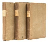 [Upham (Edward)] - Rameses, an Egyptian Tale, 3 vol.,   first edition,  half-titles, bookplate of