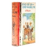 Nesbit (E.) - Five of Us - and Madeline,  first edition,  illustrations by Nora S. Unwin, light