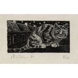 Silver (Kit) - Three London Cats,  number II of 5 specially-bound copies on Gampi vellum and with an
