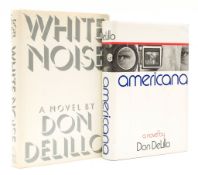 DeLillo (Don) - Americana,  Boston,   1971; White Noise,  New York,   1985,  first editions,